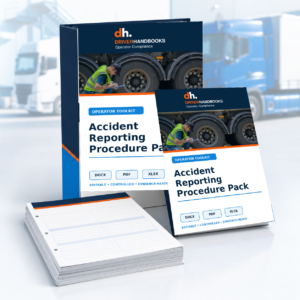 Accident Reporting Procedure Pack editable document pack
