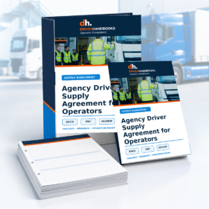 Agency Driver Supply Agreement for Operators bespoke company-branded document service