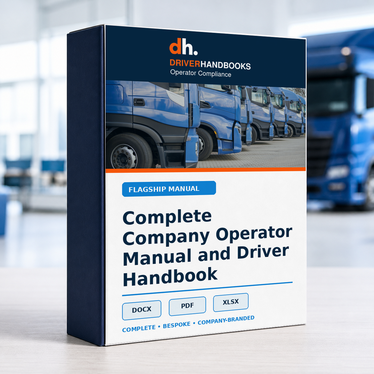 Complete Company Operator Manual and Driver Handbook bespoke company-branded document service