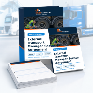 External Transport Manager Service Agreement bespoke company-branded document service