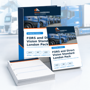 FORS and Direct Vision Standard London Pack editable document pack