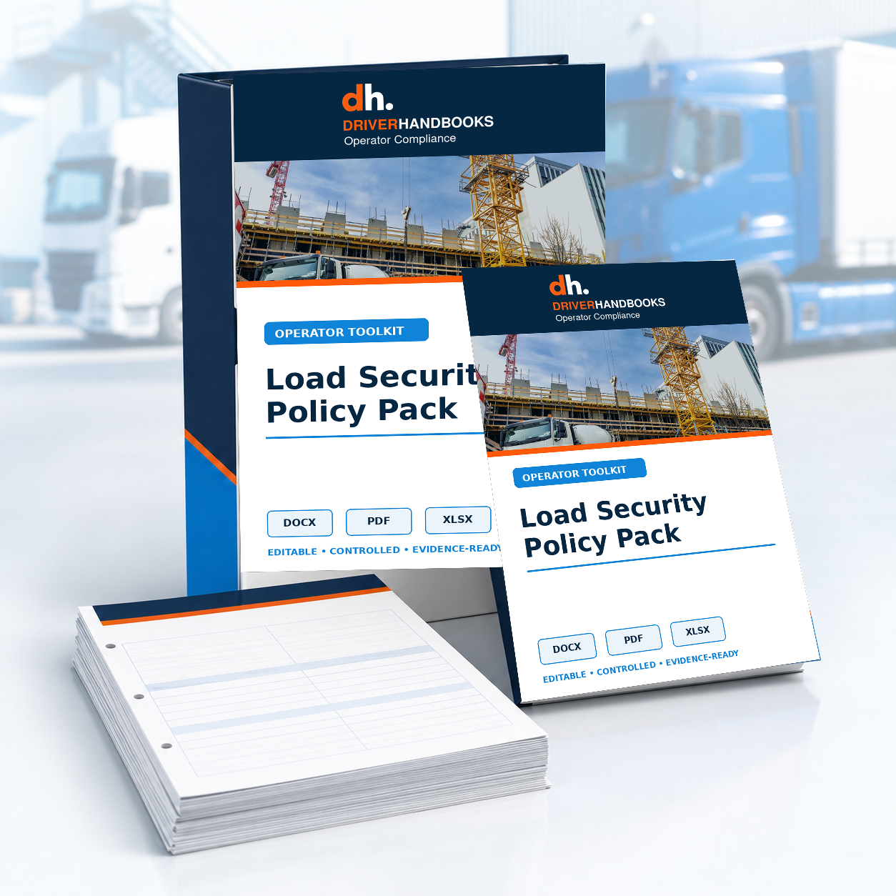Load Security Policy Pack editable document pack